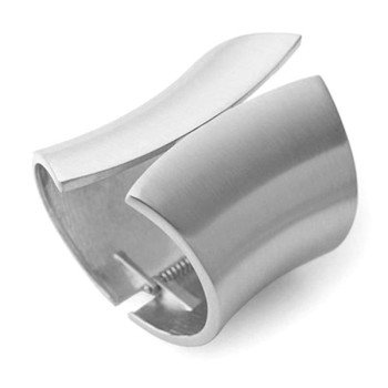 Wholesale Bold 316L Stainless Steel Extra Wide Open Cuff Bangle