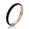 Wholesale Classic 316L Stainless Steel Full Pave CZ Eternity Bangle