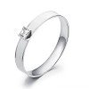 Wholesale 316L Stainless Steel Hinged Clasp Birthstone Bangle Bracelet