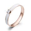 Wholesale 316L Stainless Steel Hinged Clasp Birthstone Bangle Bracelet