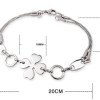 Wholesale Minimalist Stainless Steel Bracelets For Women Daily Wear