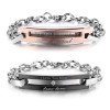 Stainless Steel Bracelet Waterproof Anti-allergy Classic Bangle for Men Women Daily Jewelry Gift
