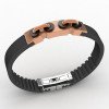Wholesale 316L Stainless Steel Silicone ID Bracelet for Custom Engraving
