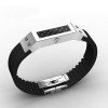 Wholesale 316L Stainless Steel Silicone ID Bracelet for Custom Engraving