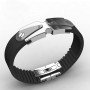 Wholesale 316L Stainless Steel Silicone ID Bracelet for Custom Engraving