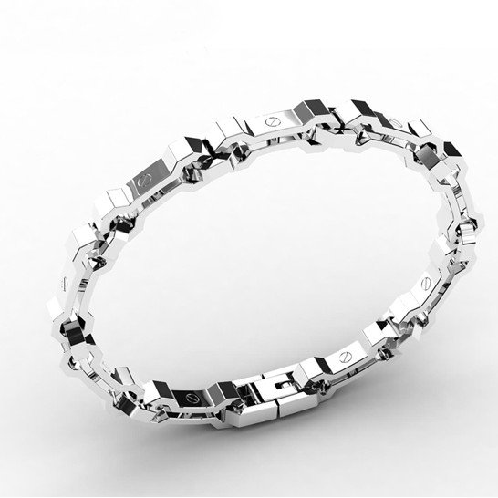 Wholesale 316L Stainless Steel Chain Link Bracelet Styles