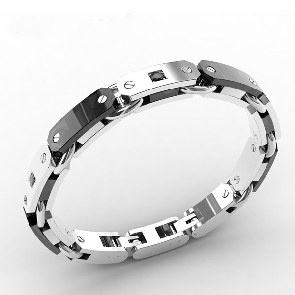 Wholesale 316L Stainless Steel Chain Link Bracelet Styles