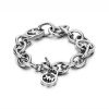 Wholesale Layered 316L Stainless Steel Pendant Charm Bracelet Set