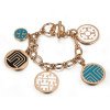 Wholesale Layered 316L Stainless Steel Pendant Charm Bracelet Set