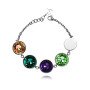 Wholesale 316L Stainless Steel Birthstone Crystal Bracelet