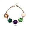 Wholesale 316L Stainless Steel Birthstone Crystal Bracelet