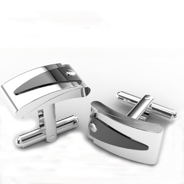 Wholesale Stainless Steel Formal Business Men Cufflinks