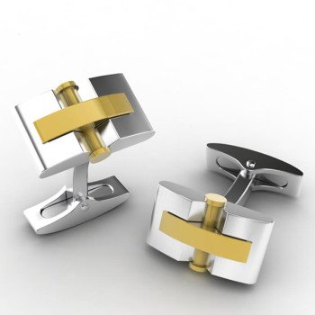 Wholesale Stainless Steel Formal Business Men Cufflinks
