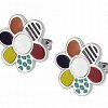 Wholesale 316L Stainless Steel Colorful Enamel Stud Earrings
