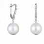 Wholesale 316L Stainless Steel Natural Freshwater Pearl Earrings