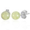 Wholesale Stainless Steel Natural Stone Minimalist Stud Earrings For Women