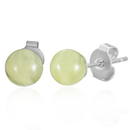 Wholesale Stainless Steel Natural Stone Minimalist Stud Earrings For Women