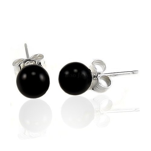 Wholesale Stainless Steel Natural Stone Minimalist Stud Earrings For Women