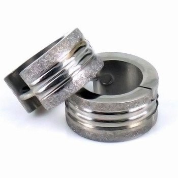Wholesale Minimalist 316L Stainless Steel Hoop Earrings for Women
