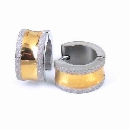 Wholesale Minimalist 316L Stainless Steel Hoop Earrings for Women