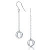 Wholesale Minimalist 316L Stainless Steel Geometric Line Earrings