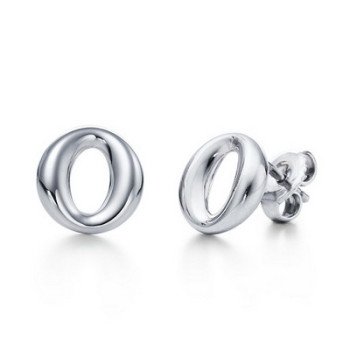 Wholesale Minimalist 316L Stainless Steel Square Geometric Line Stud Earrings
