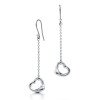 Wholesale Minimalist 316L Stainless Steel Geometric Line Earrings