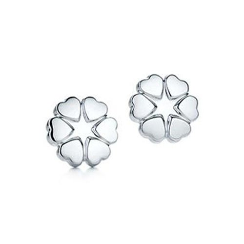 Wholesale Minimalist 316L Stainless Steel Square Geometric Line Stud Earrings