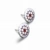 Wholesale Minimalist 316L Stainless Steel Square Geometric Line Stud Earrings