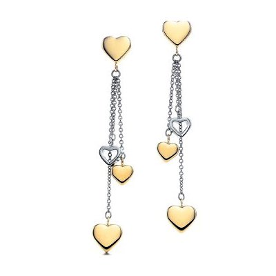 Wholesale Minimalist 316L Stainless Steel Geometric Line Earrings