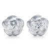 Wholesale Minimalist 316L Stainless Steel Triangle Geometric Line Stud Earrings