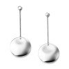 Wholesale Minimalist 316L Stainless Steel Geometric Line Earrings