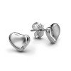 Wholesale Minimalist 316L Stainless Steel Triangle Geometric Line Stud Earrings