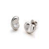 Wholesale Minimalist 316L Stainless Steel Triangle Geometric Line Stud Earrings