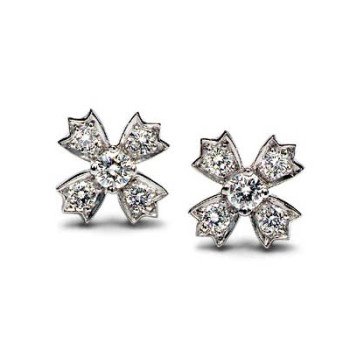 Wholesale 316L Stainless Steel Classic Cubic Zirconia Stud Earrings