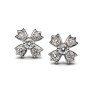 Wholesale 316L Stainless Steel Classic Cubic Zirconia Stud Earrings