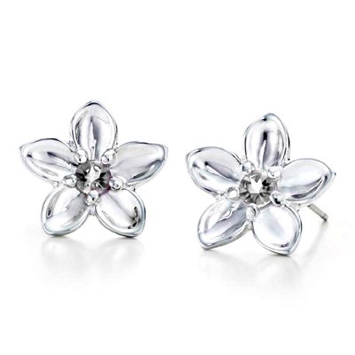 Wholesale 316L Stainless Steel Classic Cubic Zirconia Stud Earrings