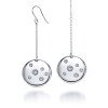 Wholesale Minimalist 316L Stainless Steel Geometric Line Earrings