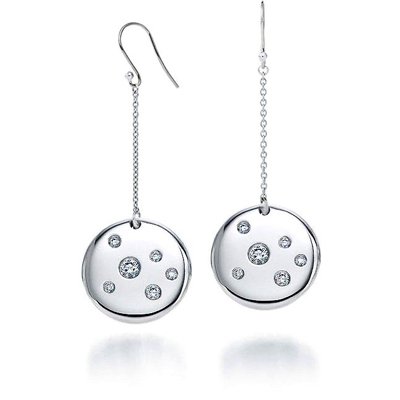 Wholesale Minimalist 316L Stainless Steel Geometric Line Earrings