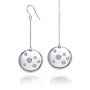 Wholesale Minimalist 316L Stainless Steel Geometric Line Earrings