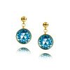 Wholesale 316L Stainless Steel Interchangeable Birthstone Earrings Set