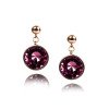 Wholesale 316L Stainless Steel Interchangeable Birthstone Earrings Set