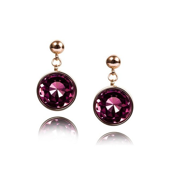 Wholesale 316L Stainless Steel Interchangeable Birthstone Earrings Set