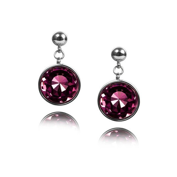 Wholesale 316L Stainless Steel Interchangeable Birthstone Earrings Set