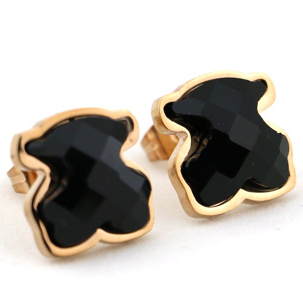 Wholesale 316L Stainless Steel Bear Jewelry Set For Women