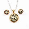 Wholesale 316L Stainless Steel Jewelry Sets With Colorful Stones For Women