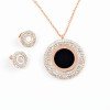 316L Stainless Steel Pendant and Earrings Jewelry Set for Women