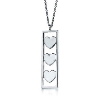 316L Stainless Steel Geometric Prism Pendant Neckwear Clean Lines