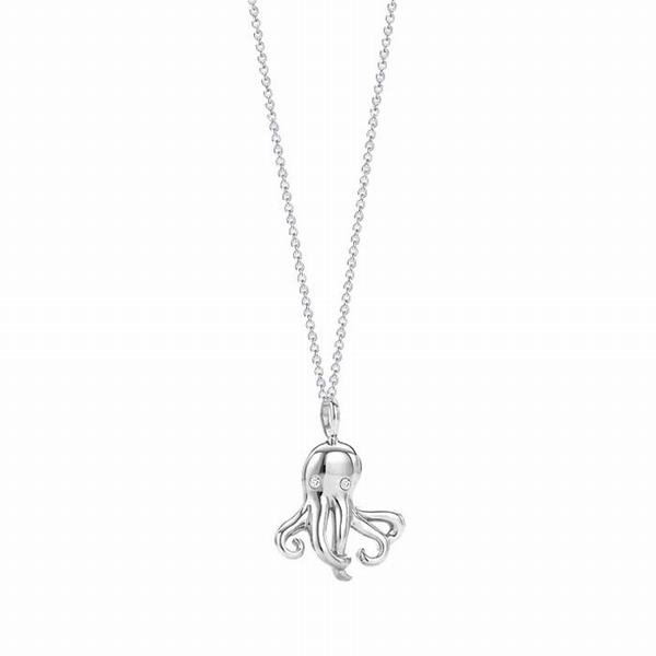 Hypoallergenic 316L Stainless Steel Animal Pendant Necklace Tarnish Resistant