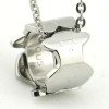 316L Stainless Steel Bear Animal Pendant Necklace Pet Love Gift for Women